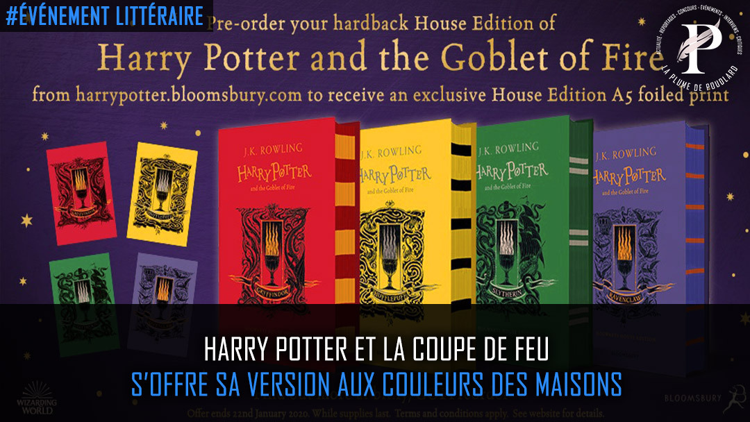 Harry Potter Et L Edition Du eme Anniversaire De La Coupe De Feu La Plume De Poudlard Le Media 100 Harry Potter