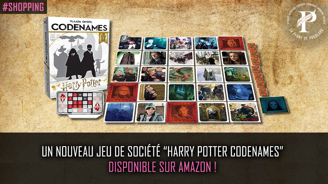 Un nouveau jeu de société “Harry Potter Codenames” disponible sur  !  - La Plume de Poudlard - Le média d'actualité Harry Potter