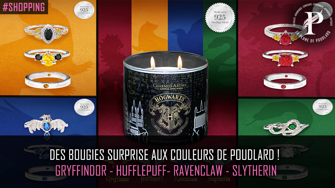 Des bougies surprise aux couleurs de Poudlard ! - La Plume de Poudlard - Le  média d'actualité Harry Potter