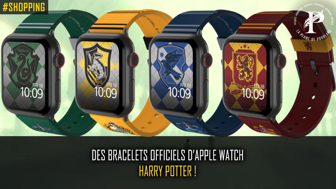 Des bracelets officiels d'Apple Watch Harry Potter! - La Plume de Poudlard  - Le média d'actualité Harry Potter