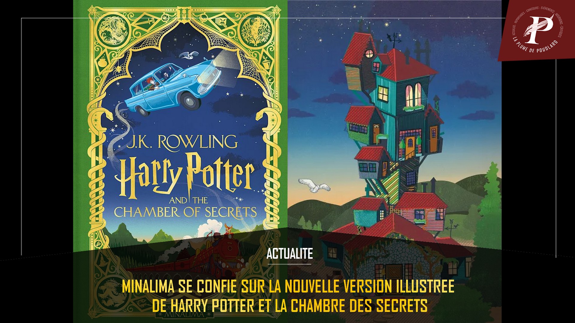 Harry Potter 3 illustré par MinaLima : sortie française et précommande !